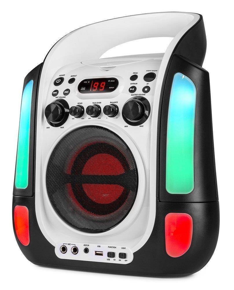  Karaoke system z CD i 2 mikrofonami SBS30W
