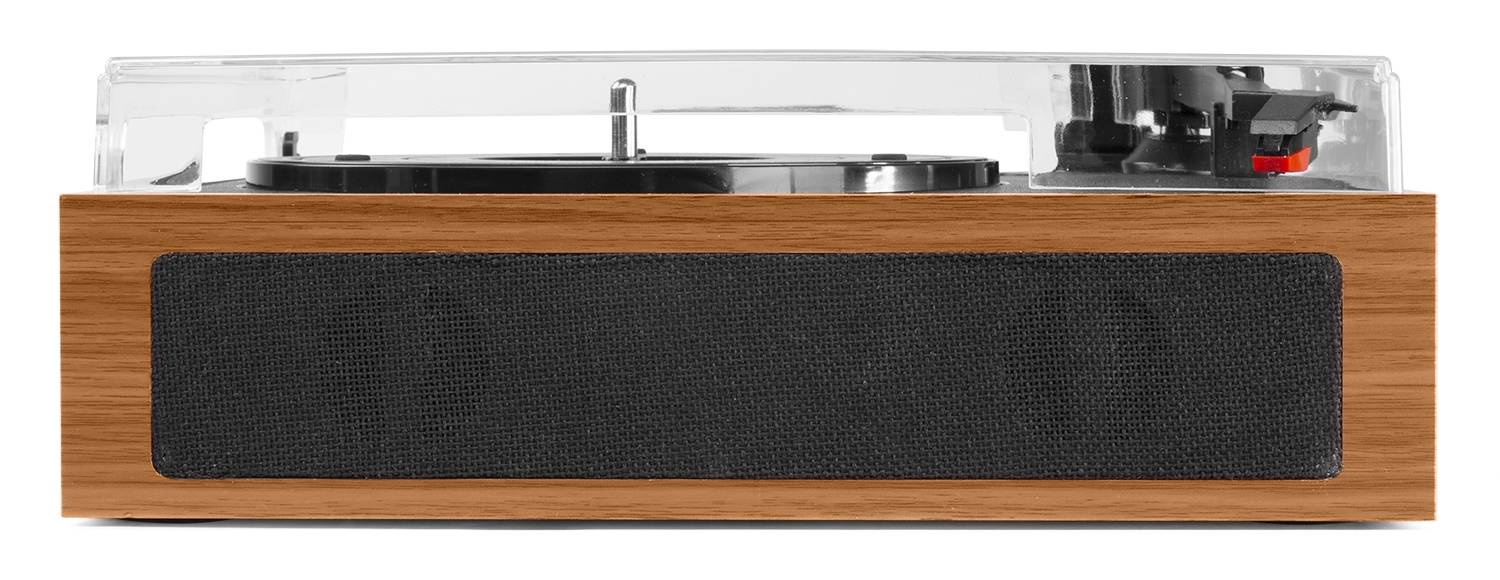 Gramofon Fenton RP170L z Bluetooth i etui na płyty - Lightwood
