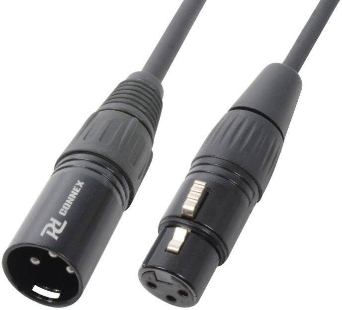 Kabel mikrofonowy XLR (m) - XLR (f) 6m