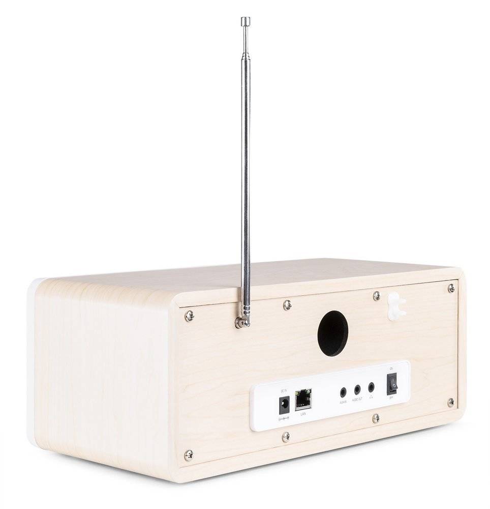 Radio Audizio Rome DAB, radio internetowe z WiFi + Bluetooth - białe
