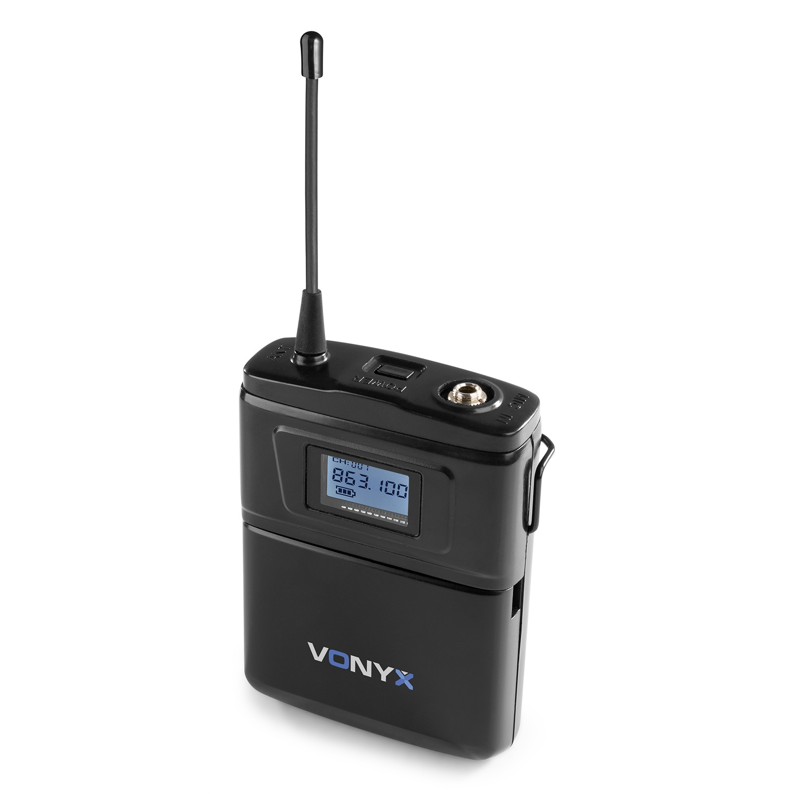 Zestaw mikrofonowy bezprzewodowy UHF Vonyx WM61B