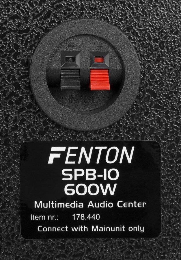 Zestaw nagłośnieniowy aktywny 600W SPB-10 PA Fenton
